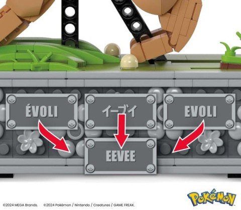 Klocki MEGA Pokemon Evoli Mega Bloks