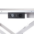 Stół groomerski elektryczny rozm XL BP-305 Biały