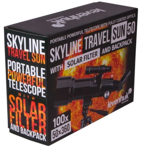 Teleskop Skyline Travel Sun 50 Levenhuk