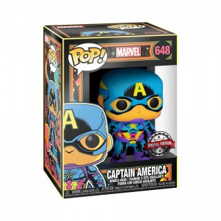 Figurka Funko POP Marvel Black Light Captain America Tm Toys