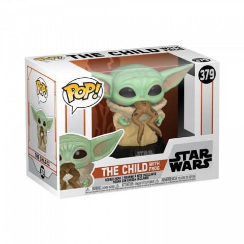 Figurka Funko Pop Star Wars Mandalorian - The Child with Frog Tm Toys