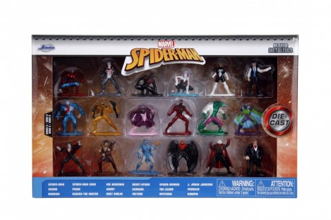 Figurki metalowe Spider-Man 18-pak wersja 9 JADA TOYS