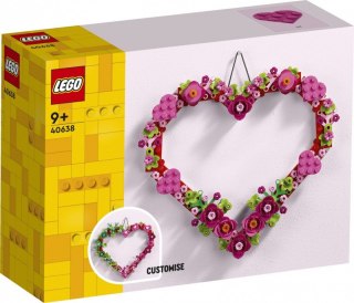 Klocki 40638 Ozdoba w kształcie serca LEGO