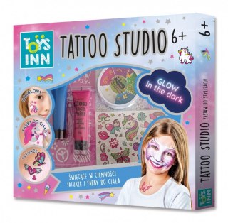 Zestaw Tattoo Studio Tatuaże i farby do twarzy Stnux