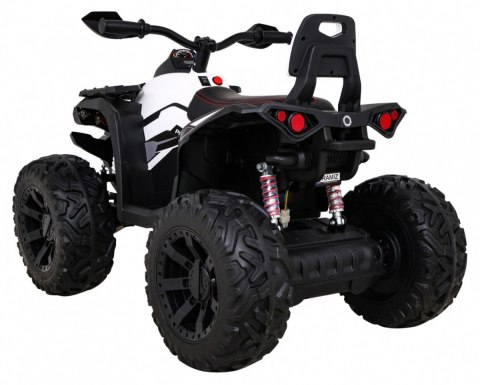 Pojazd Quad ATV Power Biały