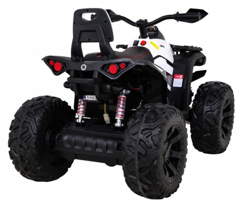 Pojazd Quad ATV Power Biały