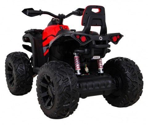 Pojazd Quad ATV Power Czerwony