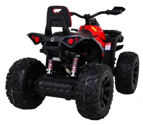 Pojazd Quad ATV Power Czerwony