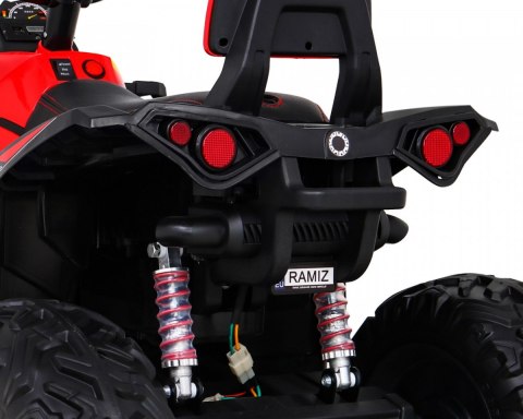 Pojazd Quad ATV Power Czerwony