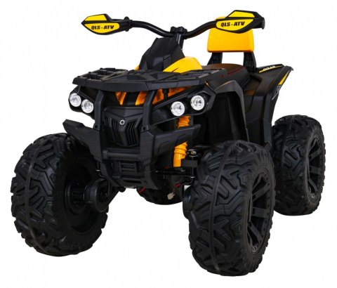 Pojazd Quad ATV Power Żółty