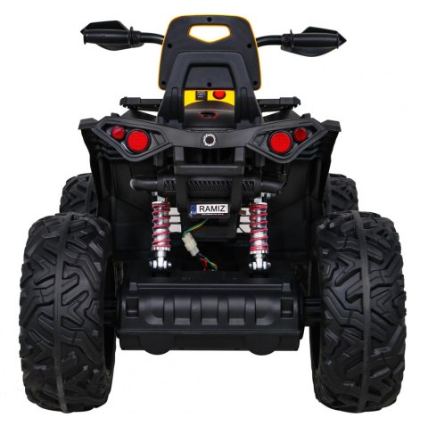 Pojazd Quad ATV Power Żółty