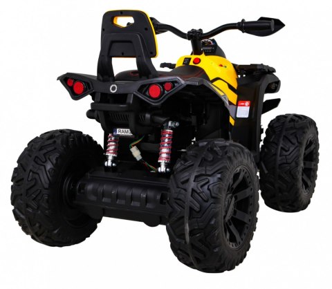 Pojazd Quad ATV Power Żółty