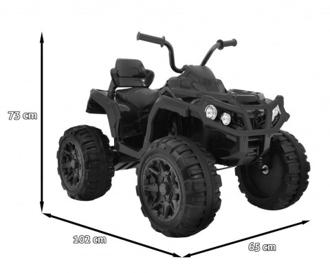 Quad na akumulator dla dzieci ATV 2.4GHz Czarny