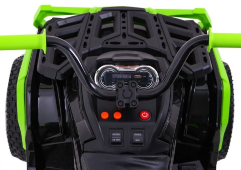 Quad na akumulator dla dzieci ATV Air Czarno-zielony