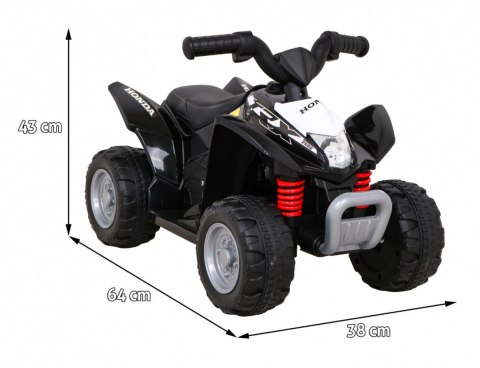 Quad na akumulator Honda 250X TRX Czarny