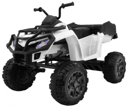 Quad na akumulator dla dzieci Biały XL ATV Biały