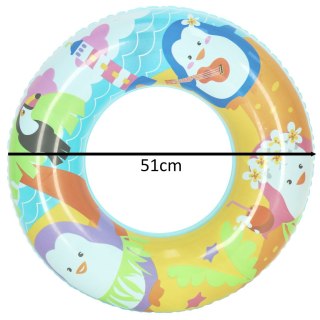 Kółko do pływania koło dmuchane pingwinek 51cm BESTWAY 36113 Kik Sp. z o. o. Sp. k.