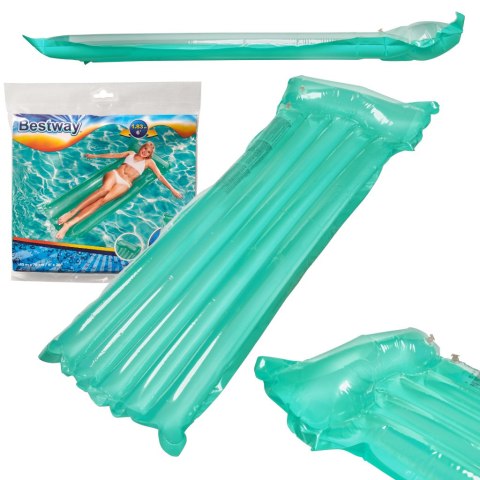 BESTWAY 44013 Materac dmuchany do pływania plażowy do basenu turkusowy Sklep GEBE