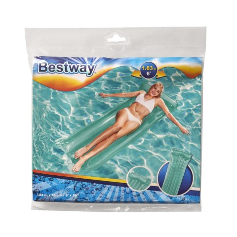 Materac dmuchany plażowy BESTWAY 44013 turkusowy Kik Sp. z o. o. Sp. k.