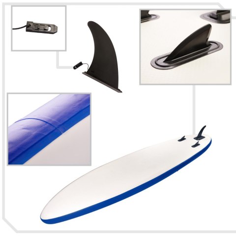 SUP Deska pompowana z akcesoriami Paddleboard 320cm 130kg