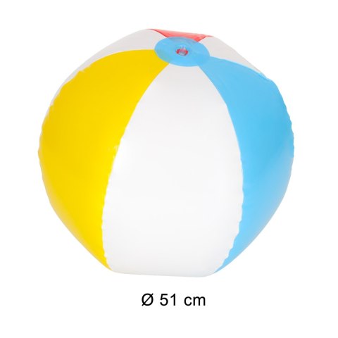 Piłka dmuchana plażowa kolor 51cm