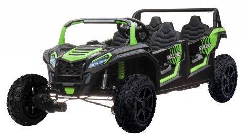 Pojazd 4-osobowy Buggy ATV RACING UTV2000 Z Baterią Li-ion Zielony - Sklep Gebe