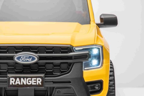 Ford Ranger LIFT Autko na akumulator dla dzieci Żółty