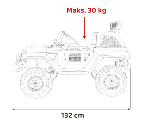 Pojazd OFF-ROAD 3.0 Czarny