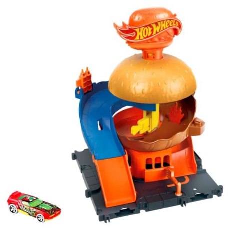 City Zestaw Burgerownia Hot Wheels