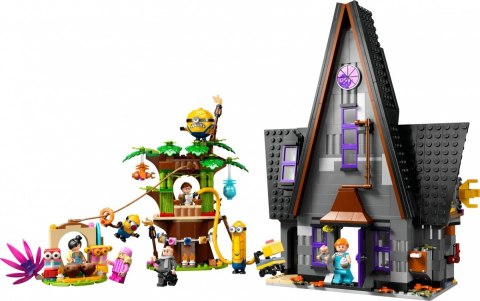 Klocki Minions 75583 Rodzinna rezydencja Gru i minionków LEGO