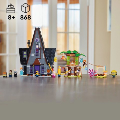 Klocki Minions 75583 Rodzinna rezydencja Gru i minionków LEGO