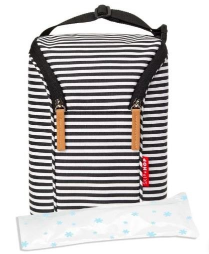 Etui na butelki Black/White Stripe Skip Hop