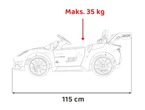 Pojazd Maserati MC20 GT2 Czarny