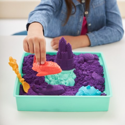 Zestaw KINETIC SAND - Piaskownica fioletowy Spin Master