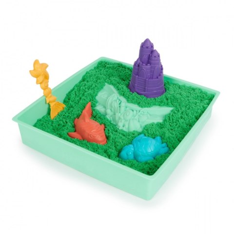 Zestaw KINETIC SAND - Piaskownica zielony Spin Master