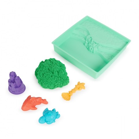 Zestaw KINETIC SAND - Piaskownica zielony Spin Master