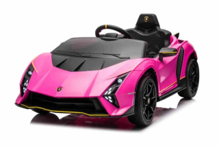 Lamborghini Invencible Autko na akumulator dla dzieci Różowy
