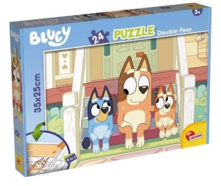 Puzzle 24 elementów plus Bluey Lisciani