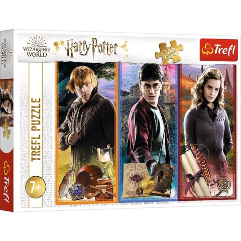 Puzzle 200 elementów W świecie magii Harry Potter Trefl