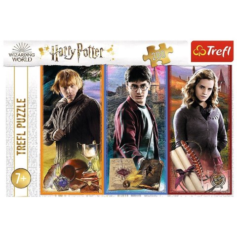 Puzzle 200 elementów W świecie magii Harry Potter Trefl