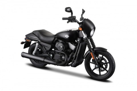 Model metalowy HD 2015 Street 750 1/18 czarny mat Maisto