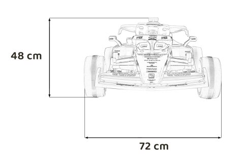 Formuła 1 Aston Martin Cognizant Aramco Autko na akumulator dla dzieci