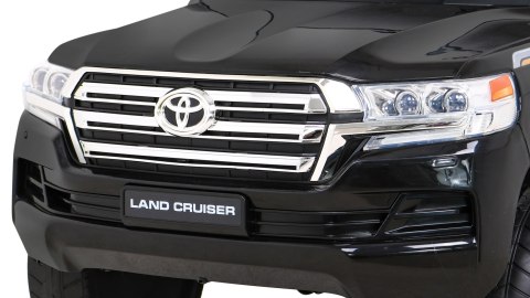 Toyota Land Cruiser na akumulator Czarny + Pilot + Schowek + EVA + Wolny Start + LED MP3