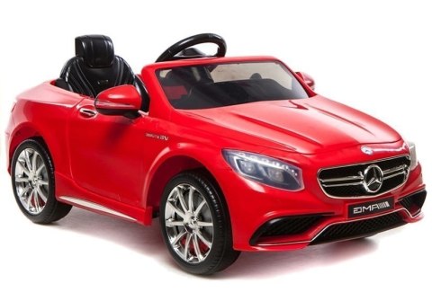 Auto Na Akumulator Mercedes S63 AMG Czerwony LEAN CARS