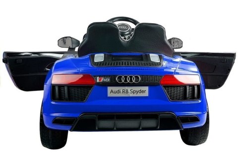 Auto na Akumulator Audi R8 Spyder Niebieskie LEAN CARS