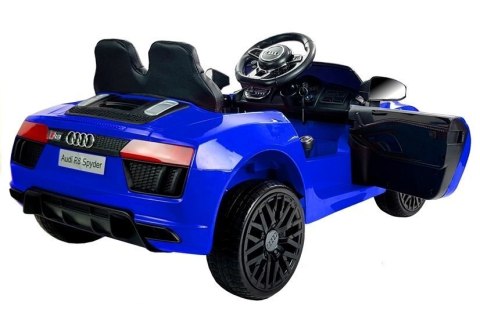 Auto na Akumulator Audi R8 Spyder Niebieskie LEAN CARS