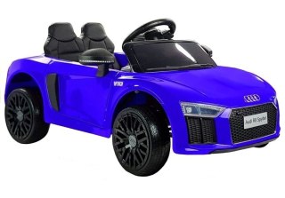 Auto na Akumulator Audi R8 Spyder Niebieskie Lakierowane LEAN CARS