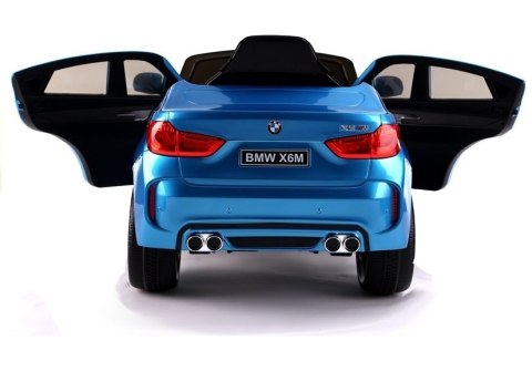 Auto na Akumulator BMW X6 Niebieskie Lakierowane LEAN CARS