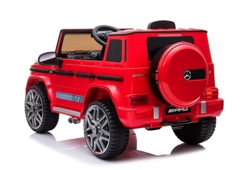 Auto na Akumulator Mercedes G63 AMG Czerwony LEAN CARS