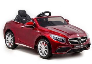 Auto na Akumulator Mercedes S63 Czerwony Lakier LEAN CARS